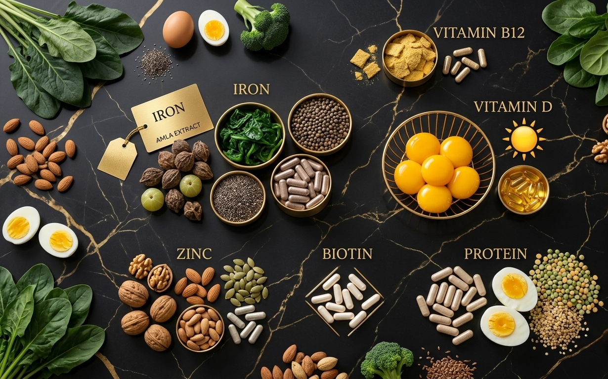 Essential Vitamins and Micronutrients for Hair