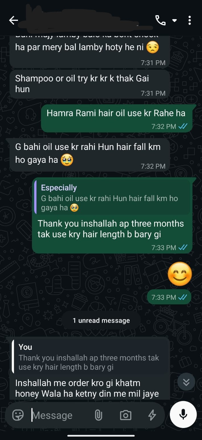 RAMI Hair Oil Review